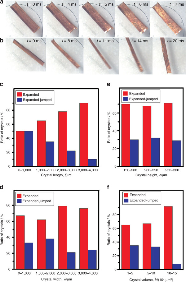 The TS effect in crystals of PHA